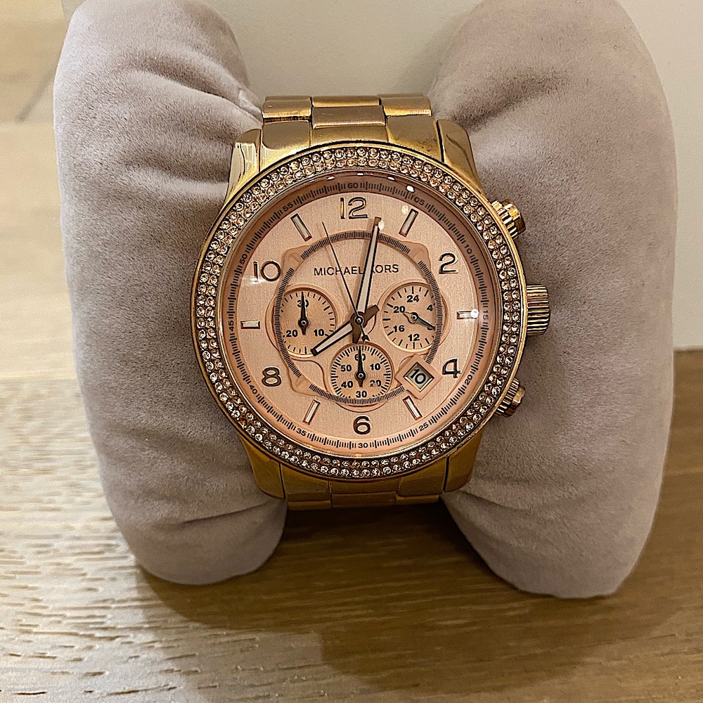 Rose Gold Michael Kors watch